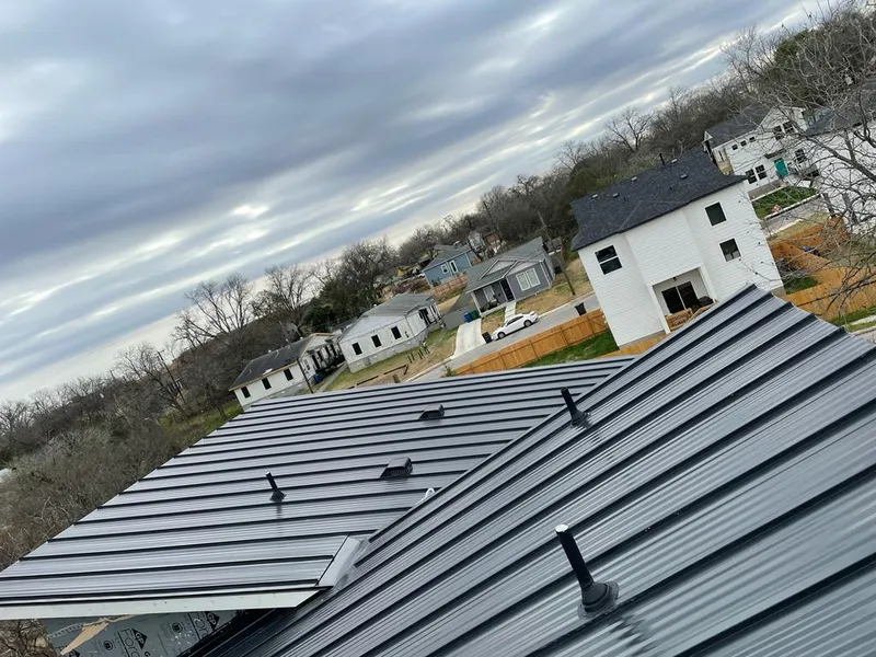 Standing seam metal roof panels with vents for Skylight Repair in Lincolnwood